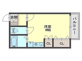 ＬＥＥコーポ 106 ｜ 滋賀県彦根市栄町1丁目（賃貸アパート1R・1階・20.00㎡） その2