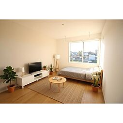 K　SQUARE E 1Kのリビング/ダイニング