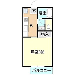 マイステージ35番館 1Kの間取図画像