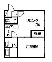 レイトンハウスIII 2-J ｜ 北海道旭川市永山十二条2丁目（賃貸アパート1DK・2階・34.02㎡） その2