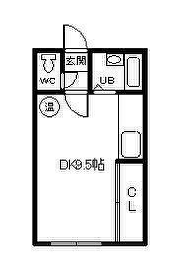 マンション北斗 101｜北海道名寄市大通北7丁目(賃貸アパート1R・1階・20.00㎡)の写真 その2