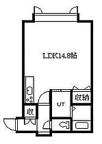 ラポールII 205 ｜ 北海道士別市西三条10丁目（賃貸アパート1R・2階・35.10㎡） その2