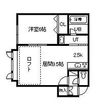 きはんたハイツ 202 ｜ 北海道士別市西三条10丁目（賃貸アパート1LDK・2階・40.05㎡） その2