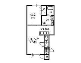 Crulide （クルリデ） 203 ｜ 北海道士別市東四条2丁目（賃貸アパート1LDK・2階・42.85㎡） その2