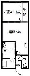 間取図画像 1DK