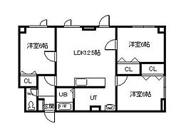 間取図画像 3LDK