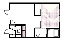 エルピス 1LDKの間取図画像