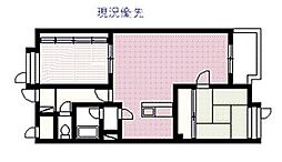 エルクードヴィラ 2LDKの間取図画像