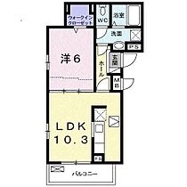 ハーバーランド　A  ｜ 広島県福山市新涯町4丁目10-37（賃貸アパート1LDK・2階・40.13㎡） その2