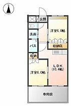 Hamaステイツ  ｜ 岡山県笠岡市笠岡2132-11（賃貸マンション2LDK・1階・51.30㎡） その2