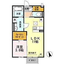 グレイス  ｜ 広島県福山市高西町4丁目2-18（賃貸アパート1LDK・2階・41.29㎡） その2