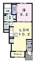 シュエット　I  ｜ 広島県福山市駅家町大字万能倉1351-2（賃貸アパート1LDK・1階・40.02㎡） その2