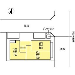 フレッチェ・ボスコII（2） 3階ワンルームの室内