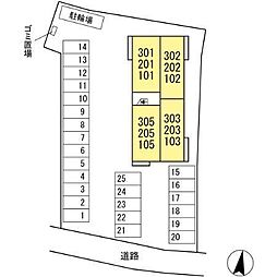 ホームバリー湯野 3階2LDKの室内