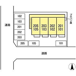 アネックス’99 2階1Kの室内