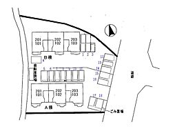 サンロード福山Ｂ 1階2DKの室内