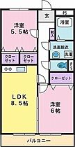 ロジュマンTN  ｜ 山梨県南巨摩郡富士川町天神中條（賃貸アパート2LDK・2階・49.80㎡） その2