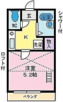 コーポ甲府  ｜ 山梨県甲府市朝気３丁目（賃貸アパート1K・2階・18.50㎡） その2