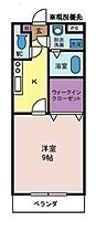 エスペランサタカラ  ｜ 山梨県甲府市幸町（賃貸アパート1K・1階・30.78㎡） その2