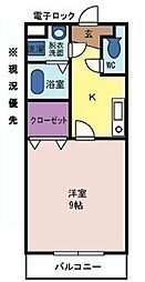 間取図画像 1K