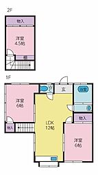 ピース 3LDKの間取図画像