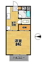 ライヴスひばりヶ丘 105 ｜ 東京都西東京市住吉町３丁目11-5（賃貸マンション1K・1階・26.49㎡） その2