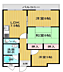 間取り：３LDK　心地よい広さ・間取りになります。