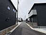 外観：前面道路は約4.5ｍ！間口は約9.9ｍもあるため駐車が苦手な方でも安心です！