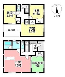 新築戸建 井上町1丁目 全5棟