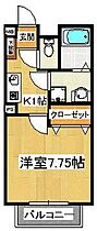 Ｉ.Ｓ.　ＶＩＬＬＡ 203 ｜ 千葉県船橋市東中山2丁目5-20（賃貸アパート1K・2階・26.90㎡） その2