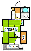 日の出コーポ 205 ｜ 千葉県船橋市日の出1丁目8-5（賃貸アパート1K・2階・16.00㎡） その2