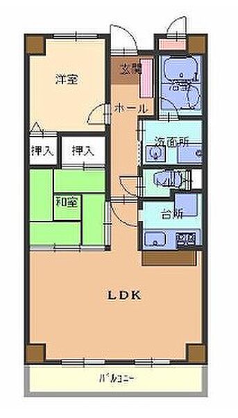 ヌーベ・ゆらの 305｜兵庫県加東市社(賃貸マンション2LDK・3階・52.00㎡)の写真 その2