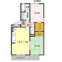 パークハイム壱番館　Ａ棟 301 ｜ 兵庫県三木市緑が丘町西5丁目（賃貸アパート2LDK・3階・56.00㎡） その2