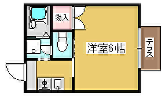 リベールやしろ 203｜兵庫県加東市社(賃貸アパート1K・1階・22.80㎡)の写真 その2