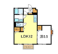 リビングタウン古坂弐番館 101 ｜ 兵庫県加西市北条町古坂6丁目（賃貸アパート1LDK・2階・43.70㎡） その2