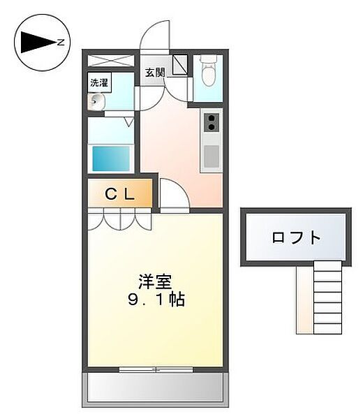 グランディール 203｜兵庫県小野市黒川町(賃貸アパート1K・2階・29.72㎡)の写真 その2