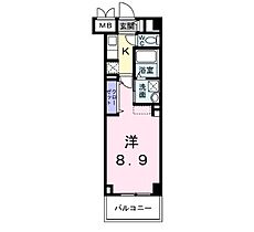 ザ　ベース東姫路 505 ｜ 兵庫県姫路市阿保（賃貸マンション1K・5階・30.98㎡） その1