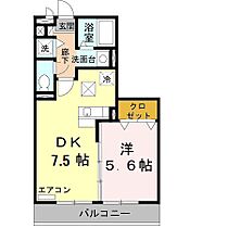 パークハイム参番館　Ａ棟 103 ｜ 兵庫県三木市緑が丘町西5丁目（賃貸アパート1DK・1階・38.09㎡） その2