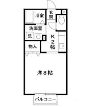 パセオ姫路 A205 ｜ 兵庫県姫路市亀山1丁目（賃貸アパート1K・2階・26.49㎡） その2