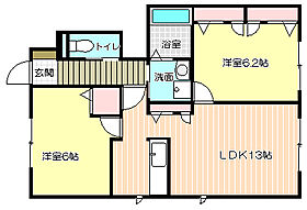 シャーメゾン仁豊野2 102 ｜ 兵庫県姫路市仁豊野（賃貸アパート2LDK・1階・57.87㎡） その2