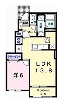 スピカII 101 ｜ 兵庫県姫路市土山4丁目（賃貸アパート1LDK・1階・45.89㎡） その2