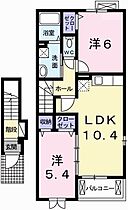 メゾン　ド　ソレイユII 203 ｜ 兵庫県揖保郡太子町東南（賃貸アパート2LDK・2階・54.38㎡） その2