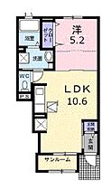 アンソレイユIII 104 ｜ 兵庫県高砂市阿弥陀町阿弥陀（賃貸アパート1LDK・1階・40.02㎡） その2