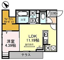 ボナールゲート 101 ｜ 兵庫県姫路市安田4丁目（賃貸アパート1LDK・1階・40.38㎡） その2