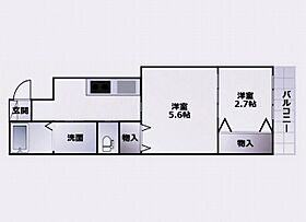 コティ網干 102 ｜ 兵庫県姫路市網干区新在家（賃貸アパート1DK・1階・26.48㎡） その2