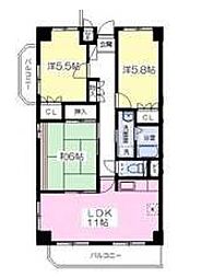 スカイハイツ田寺 5階