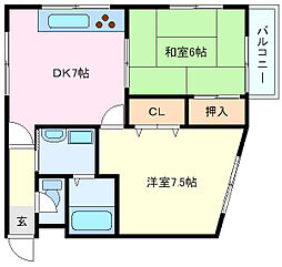 ベネフィス魚住2 2階