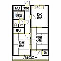 ロイヤルコーポ吉田3階4.5万円