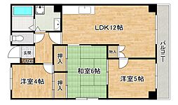 ウェルシー岡本 3階