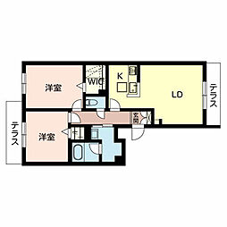 カーサ パレルモ 2階
